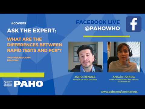 ASK THE EXPERT: What are the differences between rapid tests and PCR?