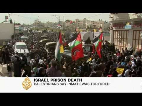 ‘Tortured’ Palestinian inmate’s funeral held