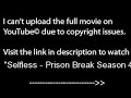 Selfless - Prison Break Season 4 Episode 12 - WATCH FULL EPISODE ONLINE