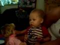 Jace does not like Baby dolls!