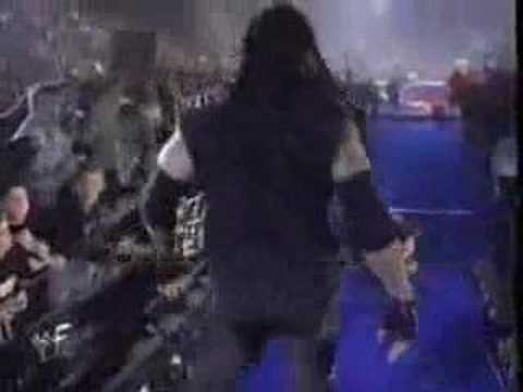 mankind - 12.6.1998, WWF PPV Capital Carnage, London. Fatal Four-Way, no DQ match, not for the title. Gerald Brisco as the Special guest referee.