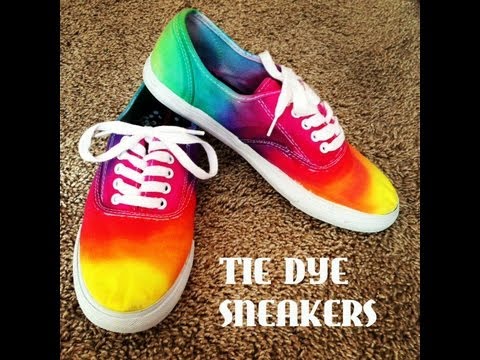 how to dye gym shoes