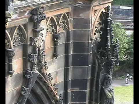 Edinburgh in Scotland, Scott Monument