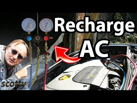 how to fill a c compressor with oil