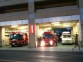 【緊急出動】 消防車、救急車