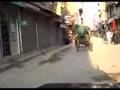 Kathmandu Nepal Bandh Feb. 2006 - Fahrt Chetrapati - Thamel