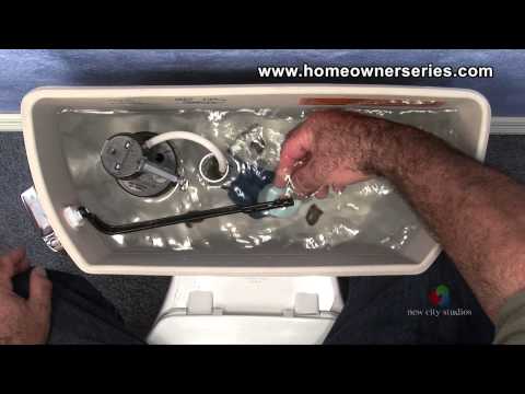 how to fix toilet flush