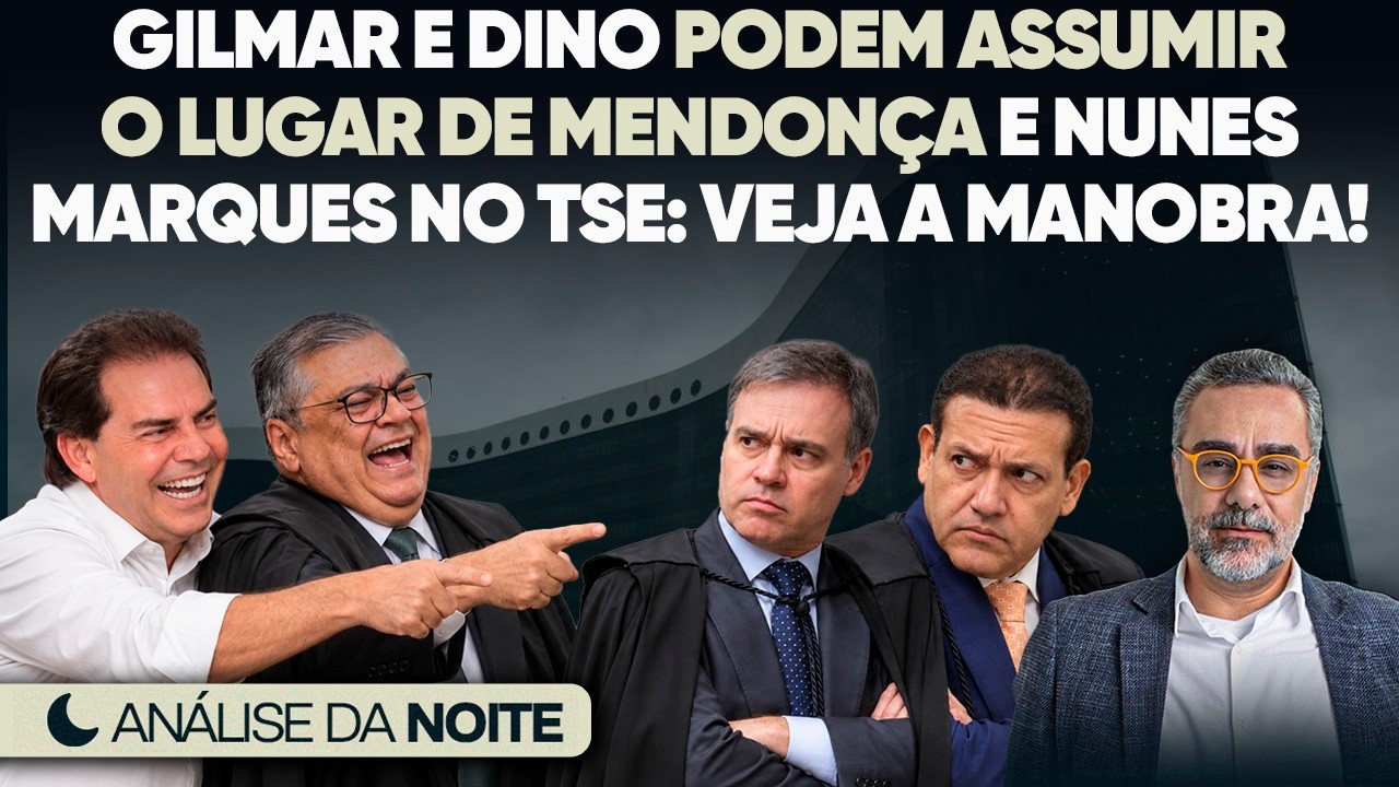 🚨 Aliado de Moraes Pede a Dino Para Tirar Mendonça e Nunes Marques do TSE!