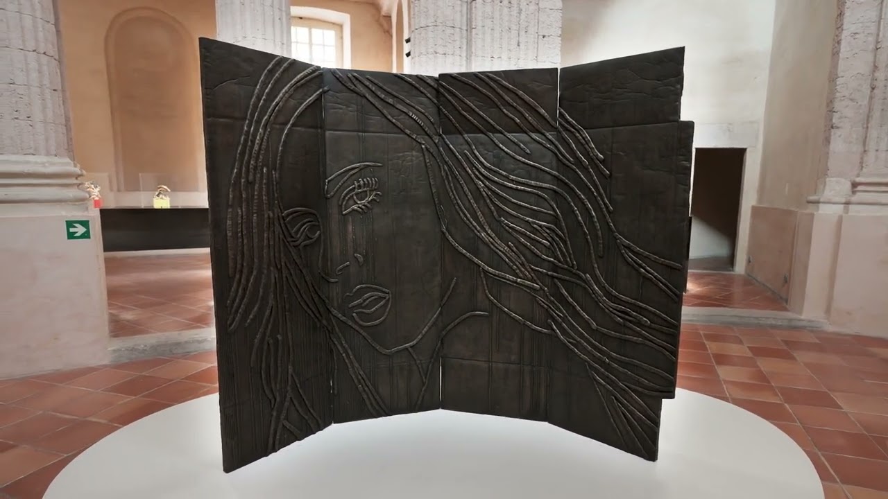 Ghada Amer - Paravent Girls, Vieille Charité, Marseille, France