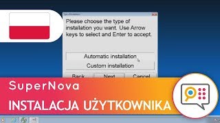 Dowiedz się SuperNova - Istalacja użytkownika oraz automatyczna (polskie napisy)