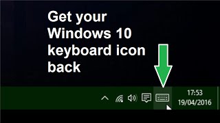 On screen Keyboard missing on Windows tray startup (FIX)