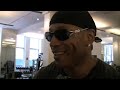 DJ Envy works out with LL COOL J