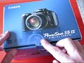 Canon S5 IS: abrindo a caixa