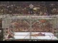 WWE Jeff Hardy Swantom Bomb off a Hell in a Cell1
