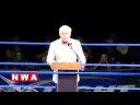 Ric Flair gose into the NWA Hall Of Fame Ric Flair gose into the NWA Hall Of Fame