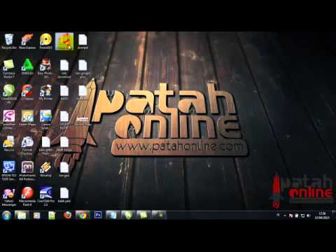 patah19 - Tutorial cara membuat logo ubuntu dengan corldraw.