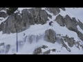 Insane skiing in the backcountry - Red Bull Linecatcher 2011 - France