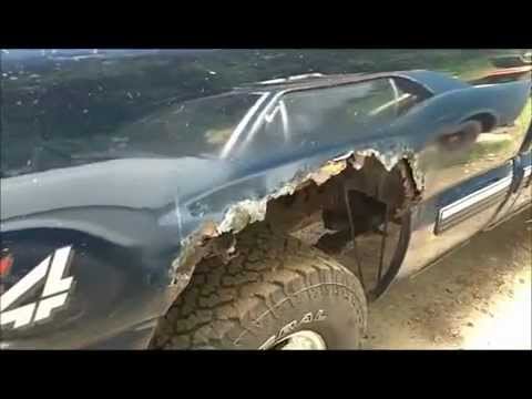 How to repair rusted wheel wells on a Chevy Silverado part 1