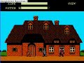 dr. jekyll and mr. hyde on nintendo. dr. jekyll and mr. hyde? is a 1988 side-scrolling action game for the nintendo entertainment system loosely based on the novel strange case of dr jekyll and mr hyde. gameplay alternates between the characters of dr. jekyll and mr. hyde based on the player's ability to either avoid or cause damage. dr. jekyll is on his way to his wedding with the lovely miss millicent. as he walks to the church with his cane in hand, several townspeople, animals, and other obstacles accost him, causing him to become angry. if his anger reaches a certain level, he transforms into mr. hyde and is taken to a nightmarish world of monsters. as mr. hyde kills these monsters, his anger abates and eventually he transforms back into dr. jekyll. there are two endings to the game. the normal ending occurs when dr. jekyll reaches the church at the end of the sixth level. dr. jekyll weds miss millicent and 'end' is displayed with the wedding march playing in the background. the alternative ending occurs when mr. hyde reaches the church. in this case, a boss named letule appears. after defeating the boss, mr. hyde transforms back into dr. jekyll. a more detailed scene of the wedding is shown with dr. jekyll kissing miss millicent. the screen fades with 'end' displayed, and lightning strikes a few moments later. a silhouette of what appears to be mr. hyde with a cross behind him appears.