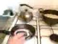 Haciendo pop corn con Caro y Mica