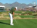aaron baddeley - golf swing - down the line - stack and tilt