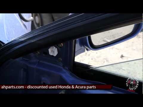 How to replace change install a door mirror 94 95 96 97 98 99 00 01 Acura Integra DIY Replacement