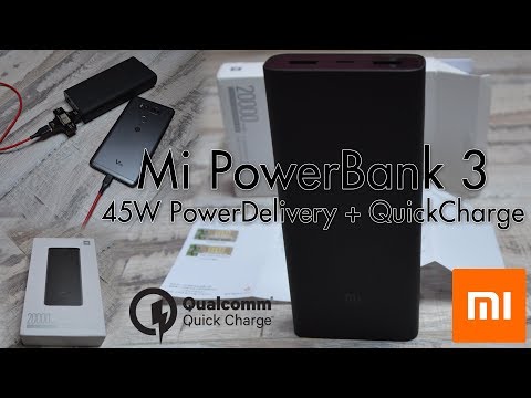 [Polish] Unboxing i krótki test Xiaomi Powerbank 3 20.000mAh PowerDelivery 45W QC3.0