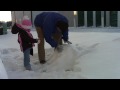 Andrea y la nieve 2. Andrea and the snow 2