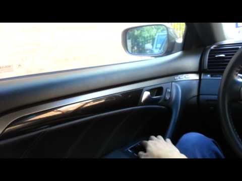 how to remove acura rl door panel