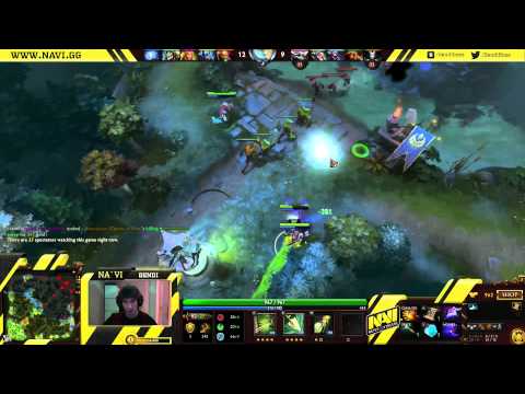 Dota 2 Stream: Na`Vi Dendi - Windranger (Gameplay & Commentary)