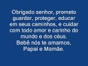 O primeiro video do meu beb�.