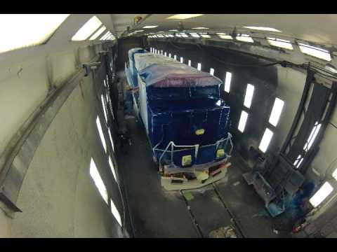 how to paint ho trains