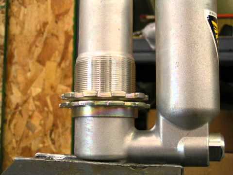 how to adjust yfz 450 shocks