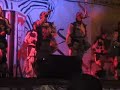 Diablos Verdes (murga), Gurrumines (parodistas), Yambo Kenia (lubolos), Cyranos (humoristas), A Contramano (murga), La Mascarada (murga de mujeres argentina) y Curtidores de Hongos (murga)perform in Montevideo Uruguay during Carnaval 2007