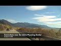 On the Road to Wyoming