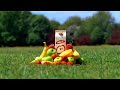 an advert with a chicken in it