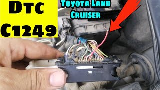 Reparación efectiva y code c1249 Toyota