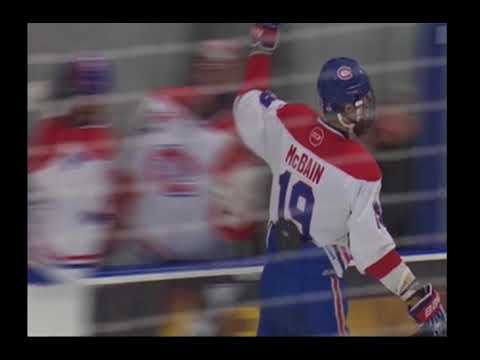 Jack McBain's playoff hat trick vs. Oakville -- 3/4/18