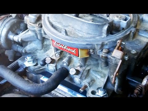 how to set a quadrajet carburetor