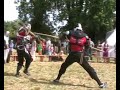 Harnischfechten sparring demonstration