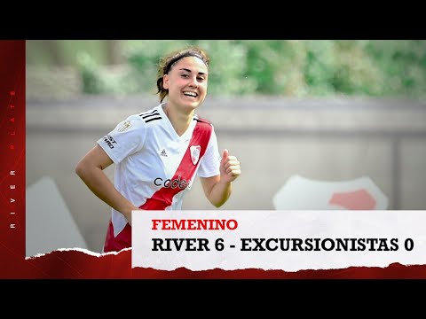  Femenino | River 6 - Excursionistas 0 [RESUMEN COMPLETO]