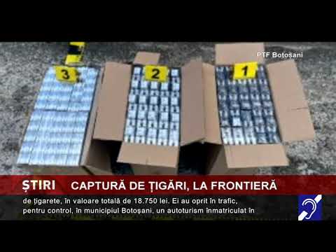 Captură de țigări, la frontieră