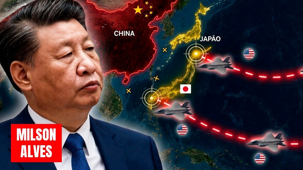 Japão lança ação no PACÍFICO - CHINA não esperava