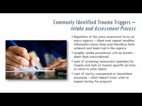 how to provide trauma informed care