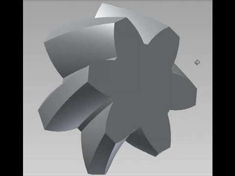 How to make a simple BEVEL GEAR in Autodesk Inventor 2012 or 2013