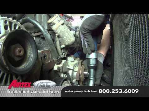 How to Install a Water Pump – Jeep 4.0L WP-9200 AW7164