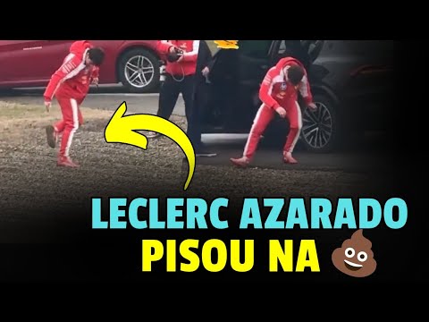 Azar Ou Sorte? Charles Leclerc Pisa Na M3Rd4 💩 Após Shakedown Da Ferrari | Formula 1