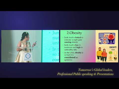 Why junk food is bad for you? - Hannah [TTS Presentation 2024]