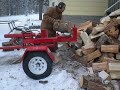 Quantum 20-ton Woodsplitter Wood Splitter Firewood