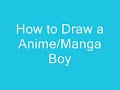 How to draw Anime/ Manga Boy